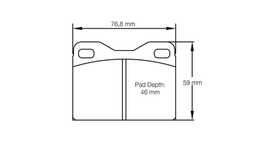 Pagid Racing Brake Pads No. 4623